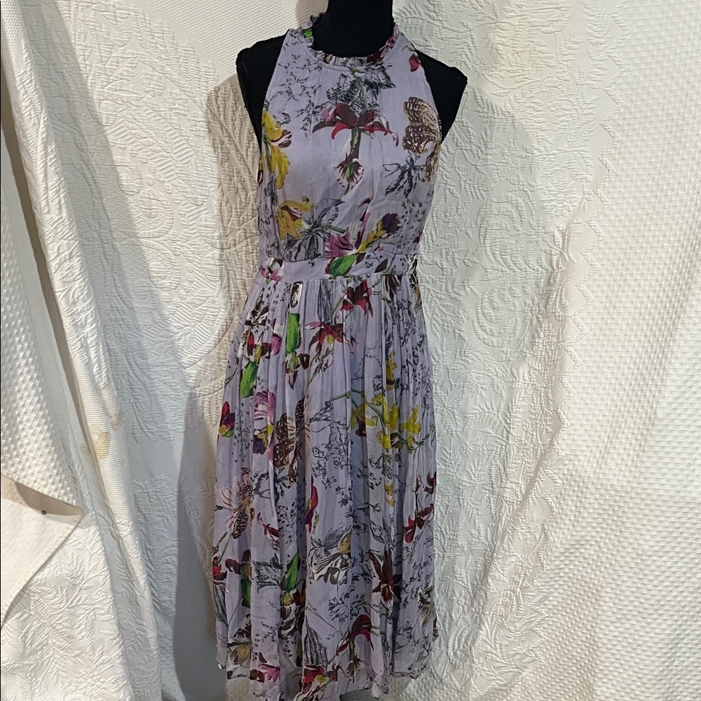 Anthropologie Hermia floral midi dress, size 2